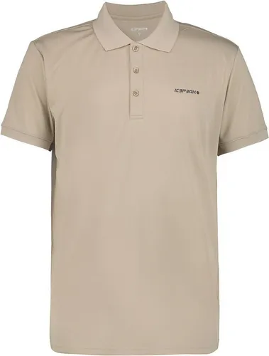 ICEPEAK Herren Polo BELLMONT - Stylisches Icepeak Poloshirt für Herren mit normaler Passform und halbem Knopfverschluss. Hergestellt aus recyceltem Material für ein umweltbewusstes Tragegefühl. Das feuchtigkeitsregulierende Gewebe sorgt für hohen Komfort.