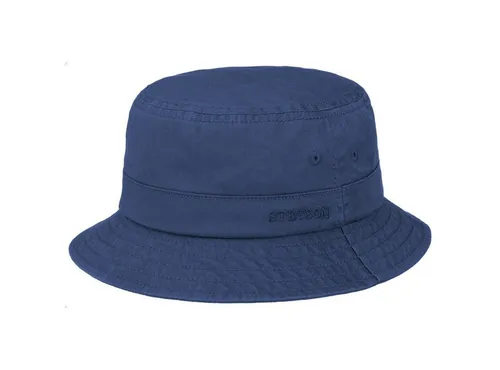 Stetson Organic Cotton Hut mit UV-Schutz - Fischerhüte für Herren, aus 100% Bio-Baumwolle, knitterfrei und nachhaltig. Mit UV-Schutz 40+ ideal für sonnige Tage.