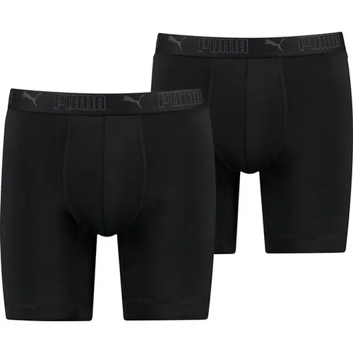PUMA Herren SPORT MICROFIBER LONG BOXER 2P von PUMA