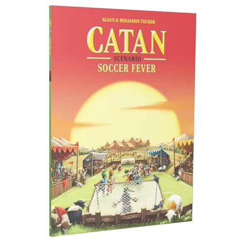CATAN Studio CATAN Soccer Fever Szenario, Brettspiel, ab 10 Jahren, 3–4 Spieler, 75 Minuten Spieldauer