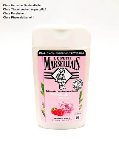 Le Petit Marseillais Duschgel Himbeere Pfingstrose 250ml