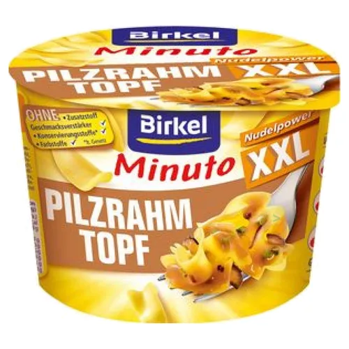 Birkel Minuto XXL Pilzrahm-Topf 78g Packung