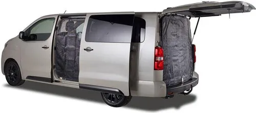 Mayr VanQuito Moskitonetz, Schiebetür links, Citroen/Fiat/Opel/Peugeot/Toyota, Magnet RV, feinmaschig