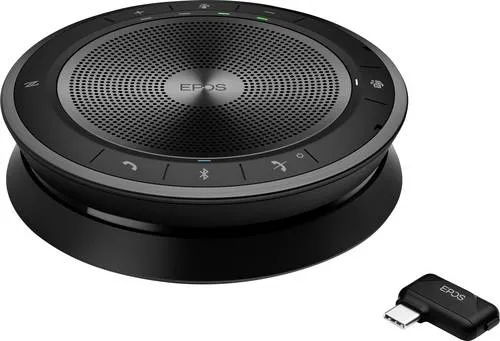 Epos EXPAND 40T Freisprechtelefon - Audio-Dock mit USB-C und Bluetooth, ideal für Microsoft Teams, bietet klare Sprachübertragung und Flexibilität für mobile Meetings.