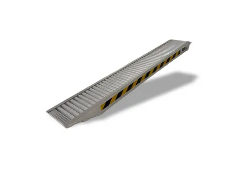TRUTZHOLM Profi Schwerlastrampe 212cm - Laderampe mit 1900 kg Traglast, ideal für das sichere Verladen von Fahrzeugen und Maschinen dank stabiler Aluminiumkonstruktion und geringem Eigengewicht.