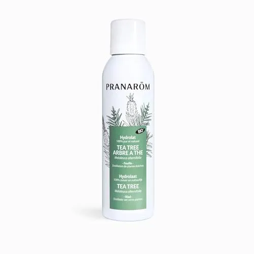 Pranarôm | Hydrolat Tea Tree – Bio-Teebaum | Hygienischer Reiniger | Melaleuca alternifolia – Destillation frischer Pflanzen | 150 ml