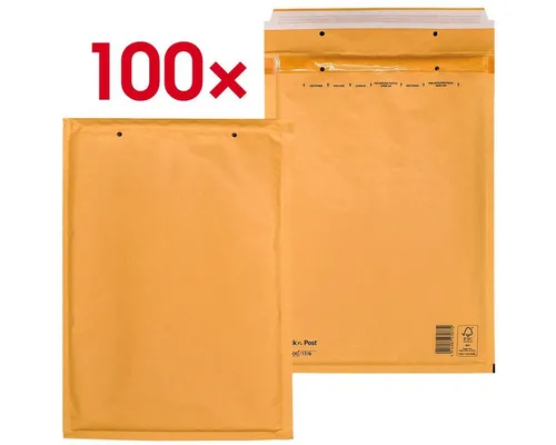 MAILMEDIA Versandtasche airpoc®, mit PE-Luftpolsterung, 25x35 cm, ohne Fenster, Haftklebung