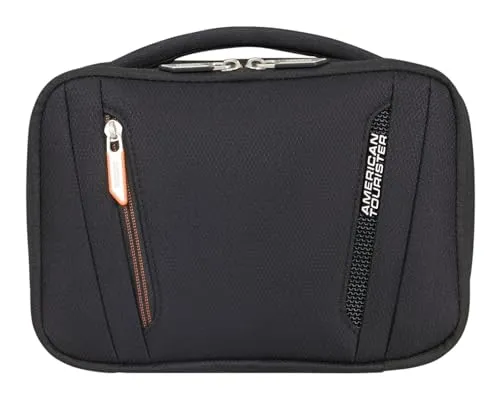 American Tourister Kulturbeutel Wanderlite Wash Bag Exp. Shadow Black
