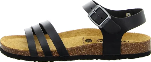 Plakton Sandale 181007 NEGRO VAQUETILLA - Hochwertige Plakton Sandale aus echtem Leder, ideal für den Alltag. Stilvolles Design in Schwarz, komfortabel und robust für jeden Anlass.