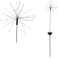 Star Trading 480-54 LED Solar Gartenstecker 90 LEDs bunt Solarstab 26x100cm