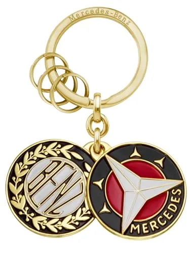 Schlüsselanhänger Gold von Mercedes-Benz