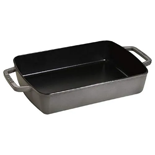 STAUB Gusseisen Ofenform 30x20 cm in grau von Staub