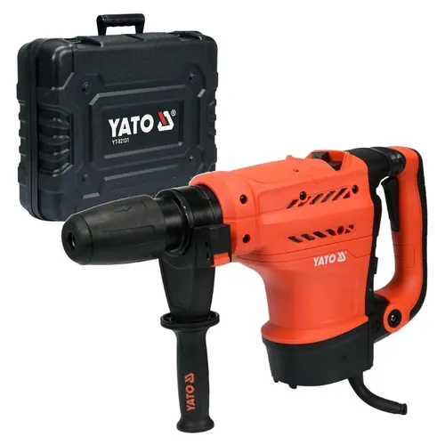 Yato HAMMER-EFFEKT SDS MAX 1300W - Bohrmaschine mit 1300W Leistung, ideal für anspruchsvolle Bauprojekte und effektives Bohren in Beton und Mauerwerk.