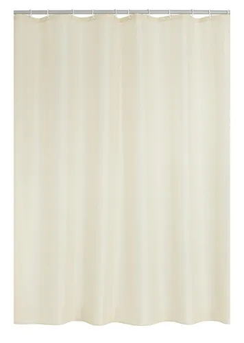 Ridder Duschvorhang Uni beige Breite 240 cm