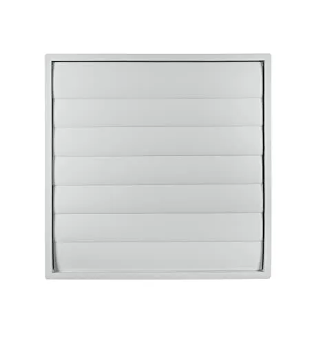 CasaFan Lüftungsgitter Verschlussklappe VKS 35 - Lüftungsgitter mit selbsttätiger Öffnungs- und Schließfunktion, ideal für Abluftbetrieb, UV-beständig und temperaturresistent von -30 bis +60°C.