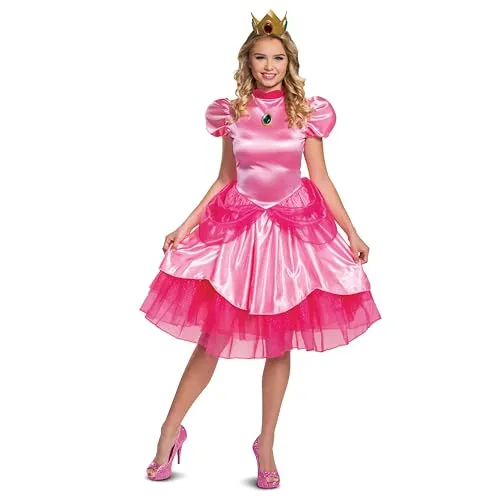 Disguise Damen Princess Peach Kostüm in pink von Disguise