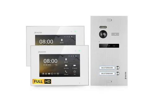 Balter Video-Türsprechanlage EVO HD für 2-Familienhaus von Balter