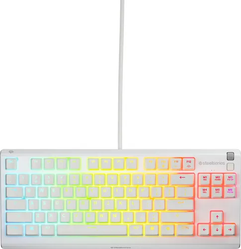 SteelSeries Apex 3 TKL White RGB Gaming-Tastatur in weiß von SteelSeries