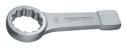 Gedore Schlag-Ringschlüssel DIN7444 85 mm - 6476590 - Schlagringschlüssel für präzises Arbeiten, robust und langlebig, ideal für professionelle Anwendungen in der Werkstatt.