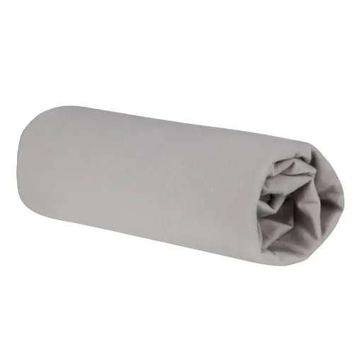 roba Spannbettlaken Lil Planet 40 x 90 – 45 x 90 in silber von roba