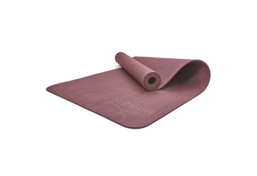 Reebok Camo Yogamatte 5mm - Leichte und rutschfeste TPE-Matte für Yoga und Pilates, bietet ein stabiles Fundament für stärkere Posen. Ideal für den täglichen Einsatz und einfach zu transportieren. Maße: 176 x 61 x 0,5 cm.