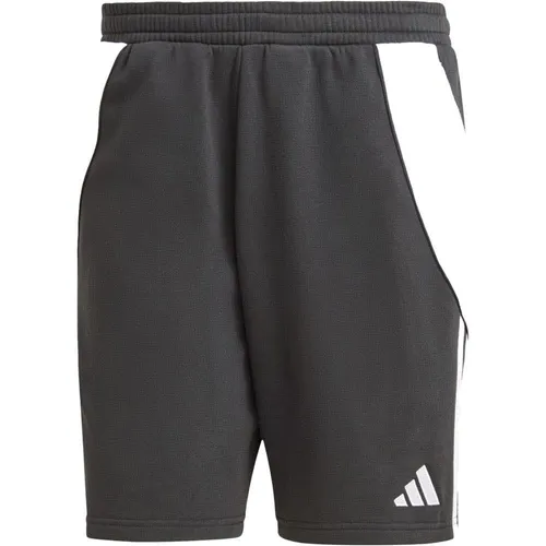 adidas Performance Tiro 24 Sportshorts Dunkelblau - Trainingshosen mit atmungsaktivem Design, Kordelzug und praktischen Seitentaschen. Ideal für Mannschaftssport und bequemes Tragen während des Spiels.