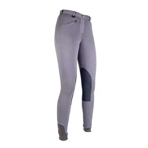 HKM Reiterhose -Penny Easy- Kniebesatz grau 34