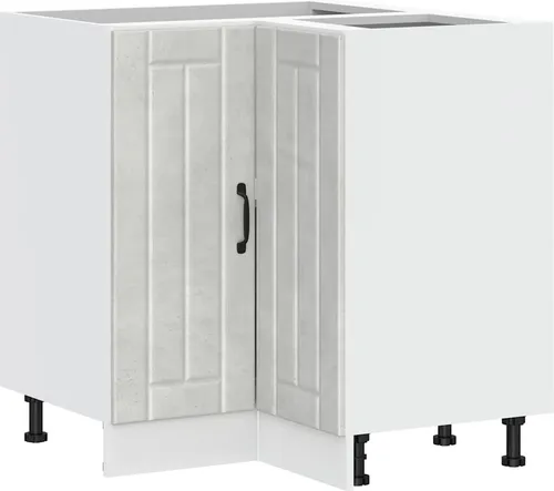 vidaXL Küchen-Eckunterschrank Lucca Betongrau von vidaXL