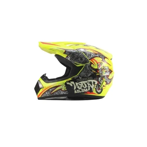 Motorradhelme Gelb von FunSport-Factory