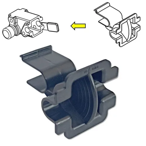 Auto-HAK Verschlussstopfen für AHK mit Hebelsystem - Praktischer Verschlussstopfen für Anhängerkupplungen, ausgestattet mit einem innovativen Hebelsystem für einfache Handhabung und sicheren Halt.