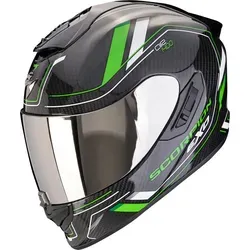 Scorpion Exo-1400 Evo 2 Carbon Air Mirage Helm in grün von Scorpion
