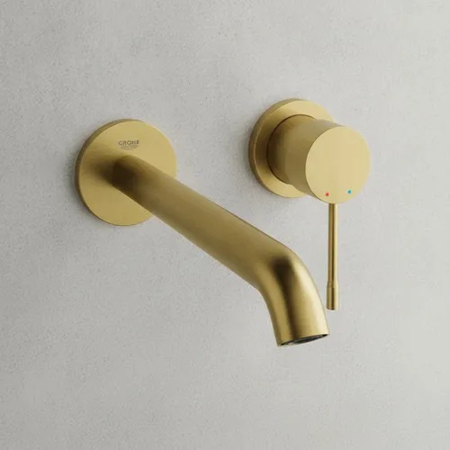 Grohe Fertigmontageset Essence UP-2-L-Waschtischmischer in gold von GROHE