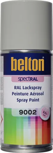 belton SpectRAL Lackspray 150 ml grauweiß hochglänzend Sprühlack Buntlack