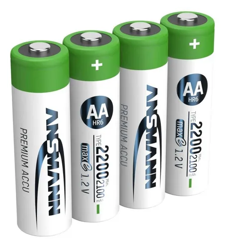 ANSMANN NiMH Akku Mignon AA Typ 2200 (min. 2100 mAh) maxE 4er #14756052