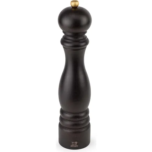 Peugeot Pfeffermühle PARIS, schokolade - 30 cm - Küchenhelfer: Elegante Pfeffermühle aus hochwertigem Buchenholz mit verstellbarem Stahlmahlwerk für individuellen Geschmack.