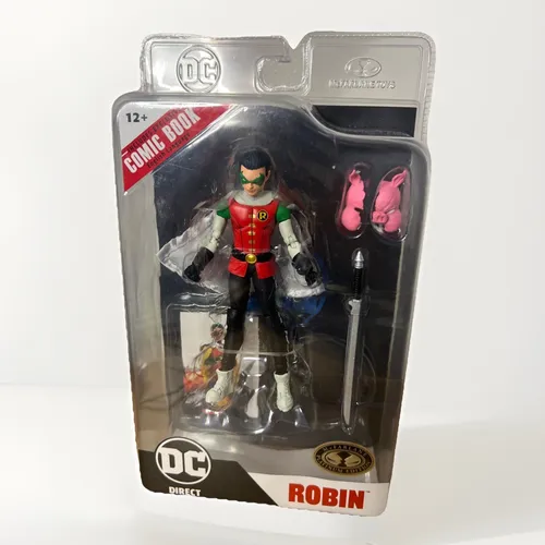 DC Direct Robin Figur mit englischem Comic OVP selten Sammler DC Comics