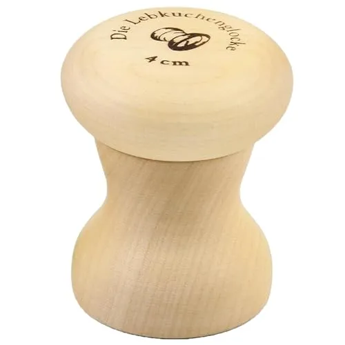 Lebkuchenglocke | Das Original | Lebkuchenmühle 40 mm | Weihnachtsplätzchen ganz einfach mit der Gebäckmühle | ideale Lebkuchenform zum backen von perfekten Lebkuchen, Makronen und Plätzchen