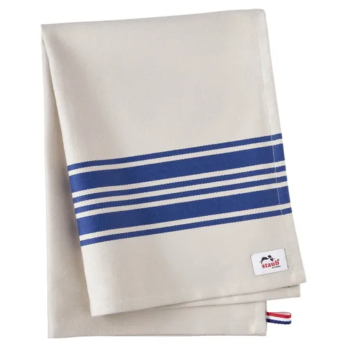 STAUB France Geschirrtuch FRENCH LINE Blau 50 x 70 cm Baumwolle