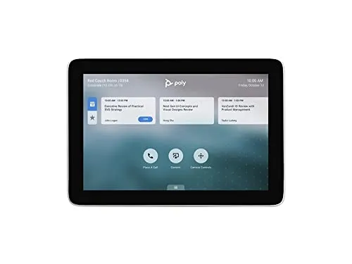 POLY TC8 - Videokonferenz-Controller - Webcams - Einfache Einrichtung und intuitive Steuerung für reibungslose Meetings mit Ihren bevorzugten Videolösungen.