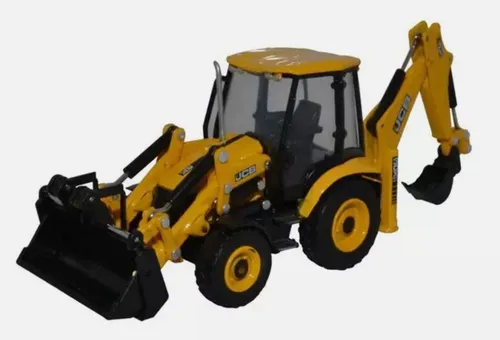 Produktbild OXFORD DIECAST, Baggerlader JCB 3CX eco, 1/76, OXF763CX004