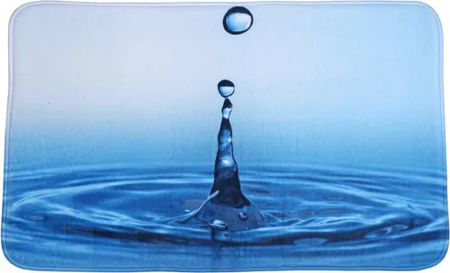 Sanilo Badteppich Tropfen 50 x 80 cm in blau von Sanilo