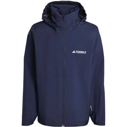 ADIDAS Herren Funktionsjacke Multi Essentials 2L - Wasserdicht & Atmungsaktiv - Die adidas Regenjacke bietet optimalen Schutz bei Wind und Wetter. Mit CLIMAPROOF-Technologie bleibt dein Tragegefühl trocken und angenehm. Ideal für aktive Tage im Freien!