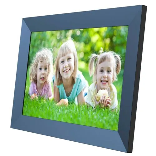 FRAMEO PFF-1026B - 10,1 Zoll Digitaler Wi-Fi-Fotoframe - Digitale Bilderrahmen mit 10,1 Zoll HD-IPS-Touchscreen, ideal zum Teilen von Fotos und Videos mit Freunden und Familie über die FRAMEO-App.