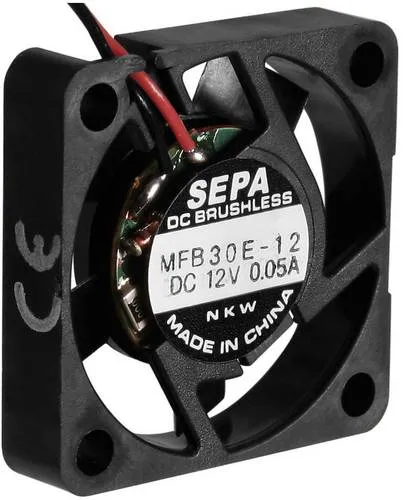 Produktbild SEPA MFB30E12 Axiallüfter 12 V/DC 4.0 m³/h (L x B x H) 30 x 30 x 6.5mm
