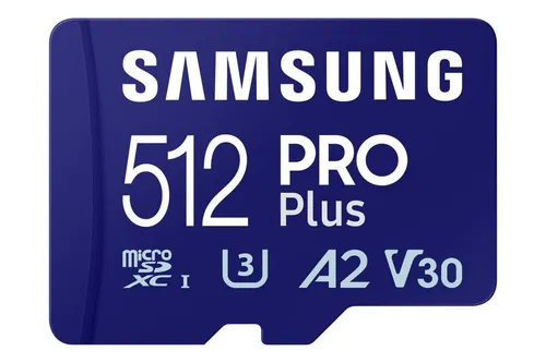 Samsung PRO Plus microSD-Karte 512 GB mit USB-Kartenleser von Samsung