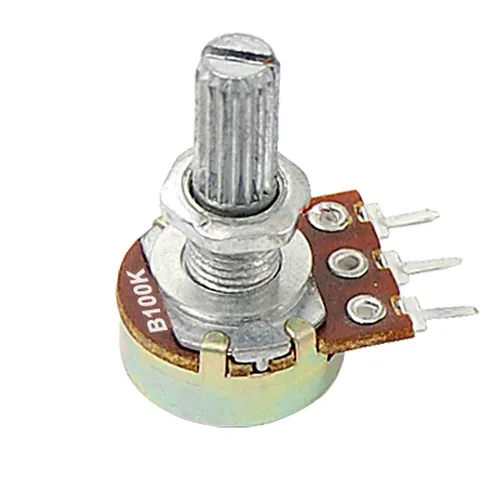 100K ohm B100K Linear Taper Drehpotentiometer 1 x