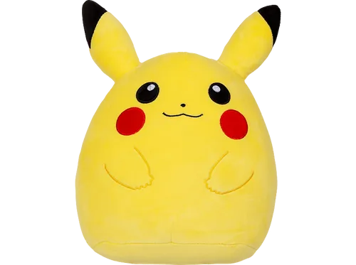 Pokemon Squishmallow Pikachu 25 cm - Plüsch Kuscheltier - Stofftier & Teddybär: Original Pokemon Pikachu Squishmallow, 25 cm, perfekt als Geschenk für Sammler und Kuschelfans.