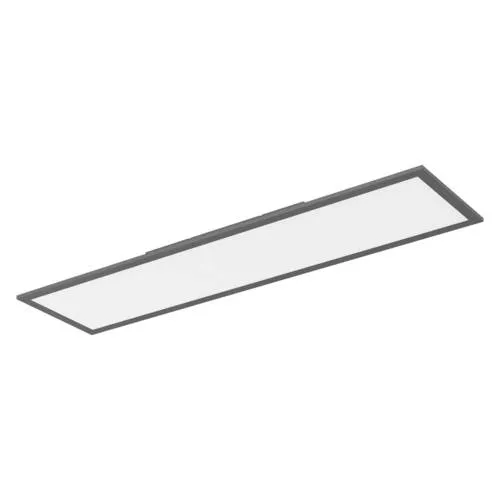 OSRAM Essentials Panel 1000x250mm 24W Warmweiß Schwarz - LED-Deckenleuchte mit Aluminiumrahmen für Wohnbereiche. Hohe Lebensdauer bis zu 25.000 h und hervorragendes Preis-Leistungs-Verhältnis. Einfache Montage mit enthaltenem Zubehör.