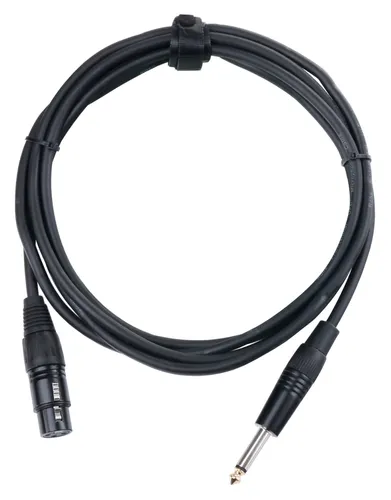 Pronomic Stage XFJ-2.5 Mikrofonkabel XLR/Klinke 2,5 m Schwarz