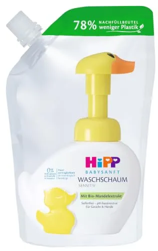 HiPP Babysanft Waschschaum Nachfüller, 6er Pack (6 x 250ml)